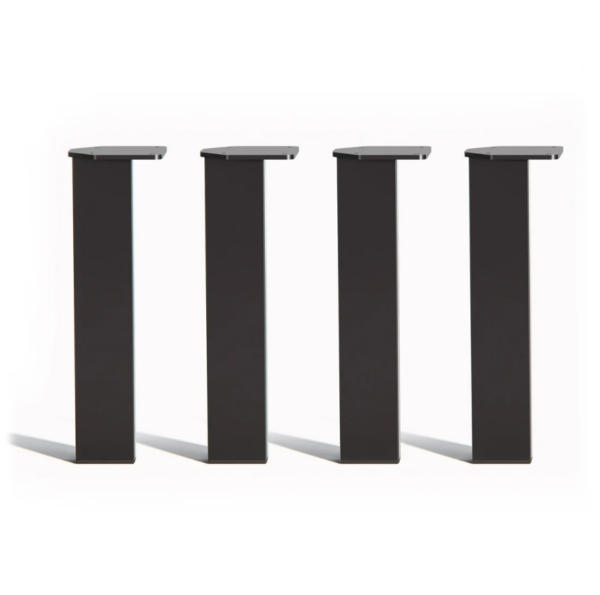 Nogi metalowe prostokątne profil 8x4cm