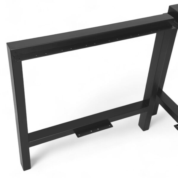 Nogi metalowe do stołu ogrodowe Solidne profil 60×40