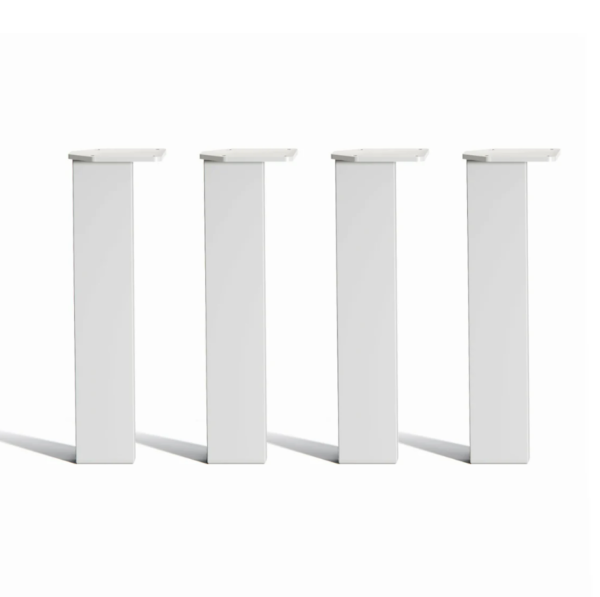 Nogi metalowe prostokątne profil 8x4cm